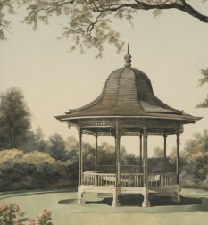 Gartenpavillon nostalgisch