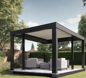 Pavillon Größße:sie richtet sich in erster Linie nach der Größe des Gartens