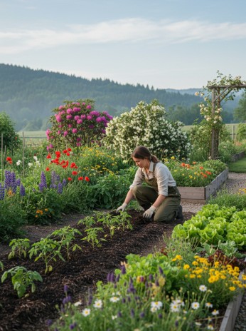 Mulch herstellen